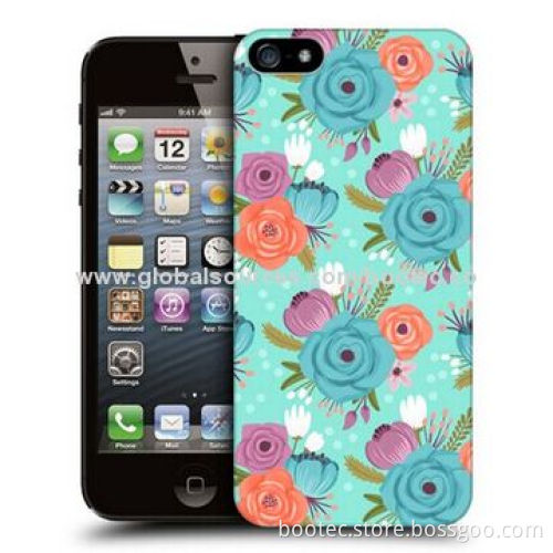 TPU Cases for New iPhone 5, Coral Floral, OEM Orders Welcomed